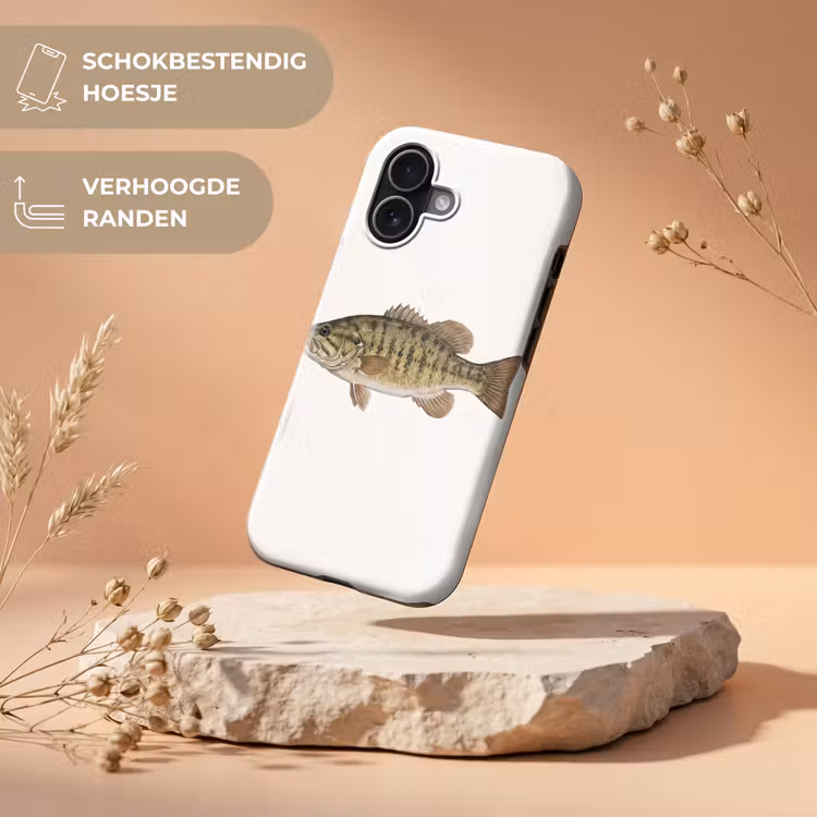 Vissen - Natuur - Vintage Toughcase MagSafe Apple iPhone 17 klein -USP_RandenV_NL