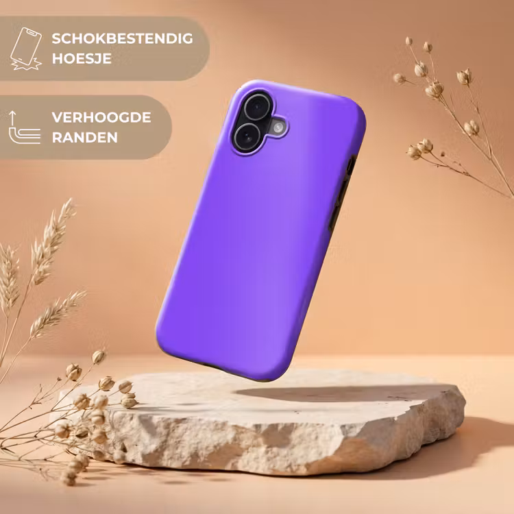 Vivid - Violet - Paars Toughcase MagSafe Apple iPhone 17 klein 1017 -USP_RandenV_NL
