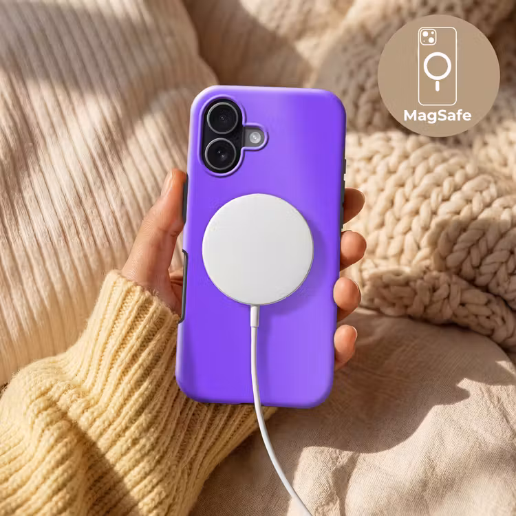 Vivid - Violet - Paars Toughcase MagSafe Apple iPhone 17 klein 1017 -USP_MagsafeV