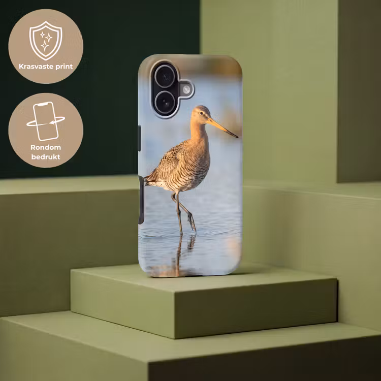 Vogel - Steltloper - Water - Natuur Toughcase MagSafe Apple iPhone 17 klein -USP_PrintM_NL