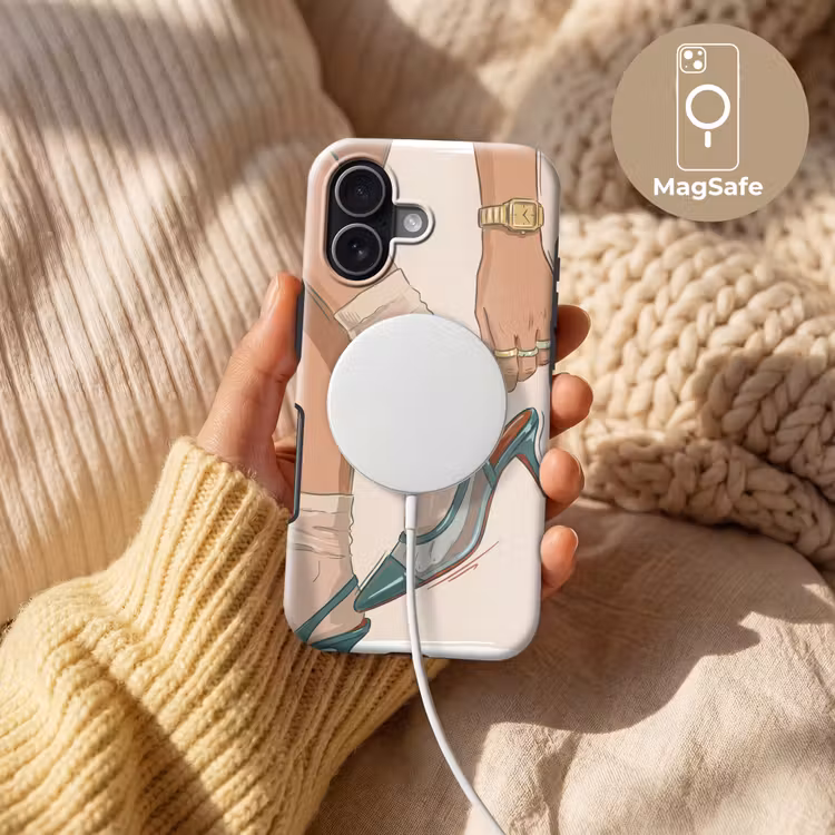Vrouw - Schoen - Mode - Lifestyle - Groen Toughcase MagSafe Apple iPhone 17 klein -USP_MagsafeV