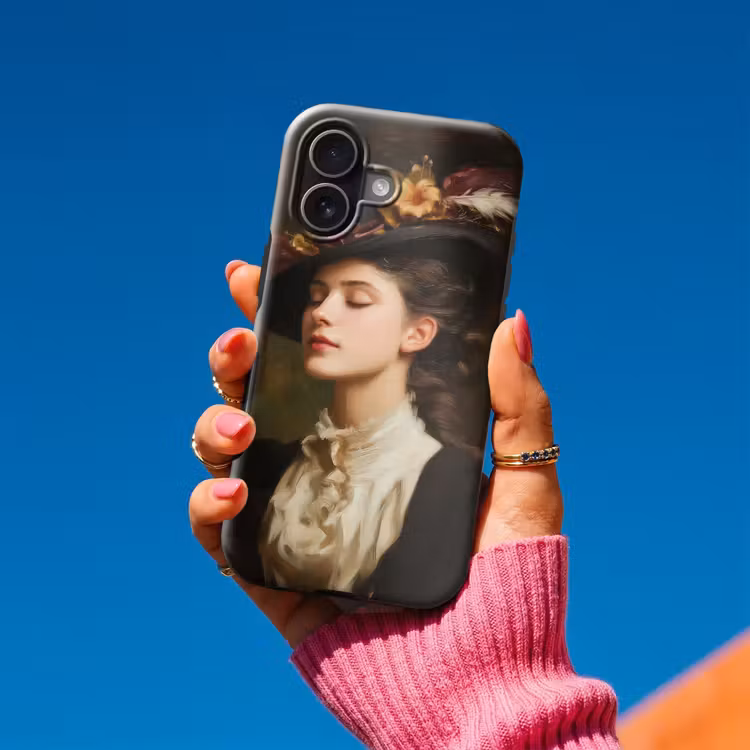 Vrouw - Victoriaans - Portret Toughcase MagSafe Apple iPhone 17 klein -Sfeer1V
