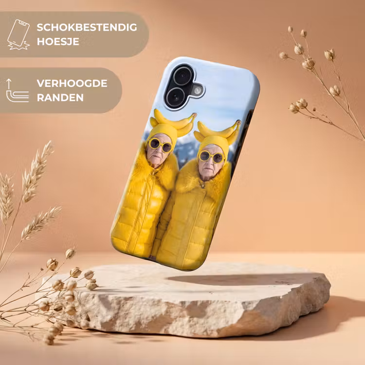 Vrouwen - Bananen - Geel Toughcase MagSafe Apple iPhone 17 klein -USP_RandenV_NL
