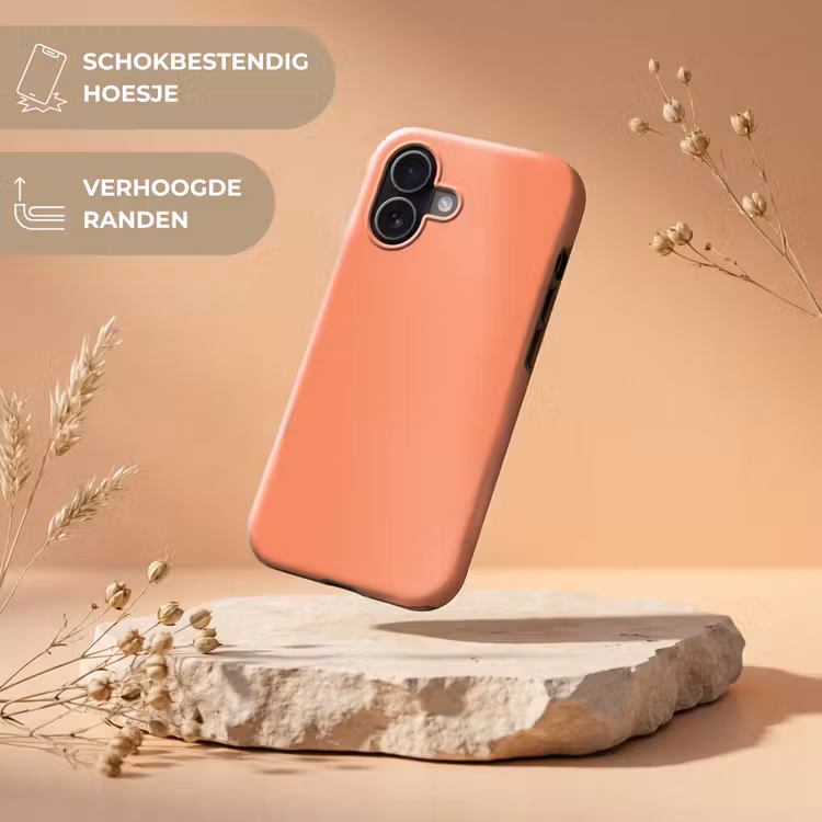 Warm - Clay - Terracotta Toughcase MagSafe Apple iPhone 17 klein 1017 -USP_RandenV_NL