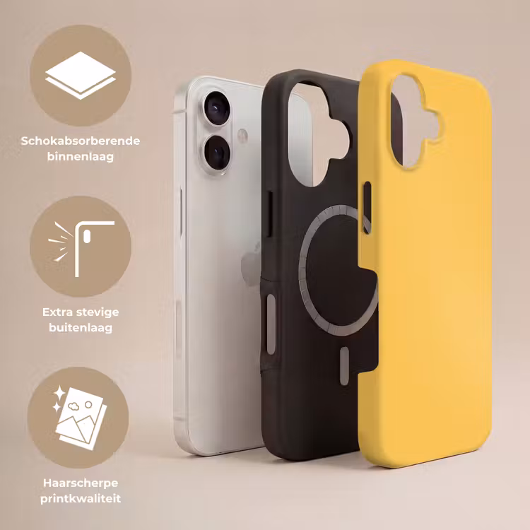 Warm - Sand - Terracotta Toughcase MagSafe Apple iPhone 17 klein 1017 -USP_Lagen_NL