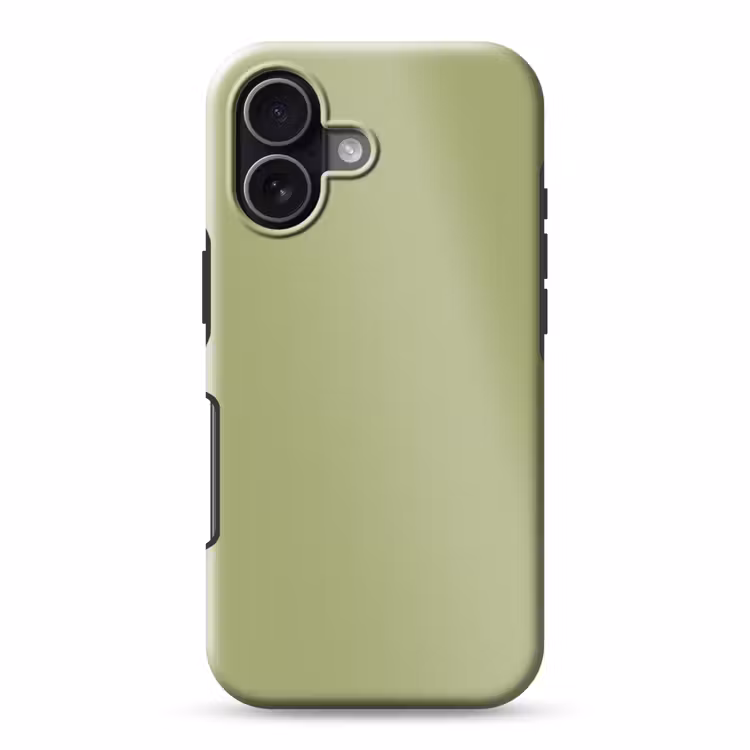 Whispering - Sage - Groen Toughcase MagSafe Apple iPhone 17 klein 1017 -3d