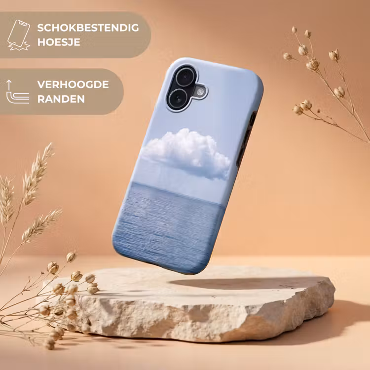 Telefoonhoesje Toughcase - Wolk - Regen - Natuur - Wolk - Regen - Natuur Toughcase MagSafe Apple iPhone 17 klein