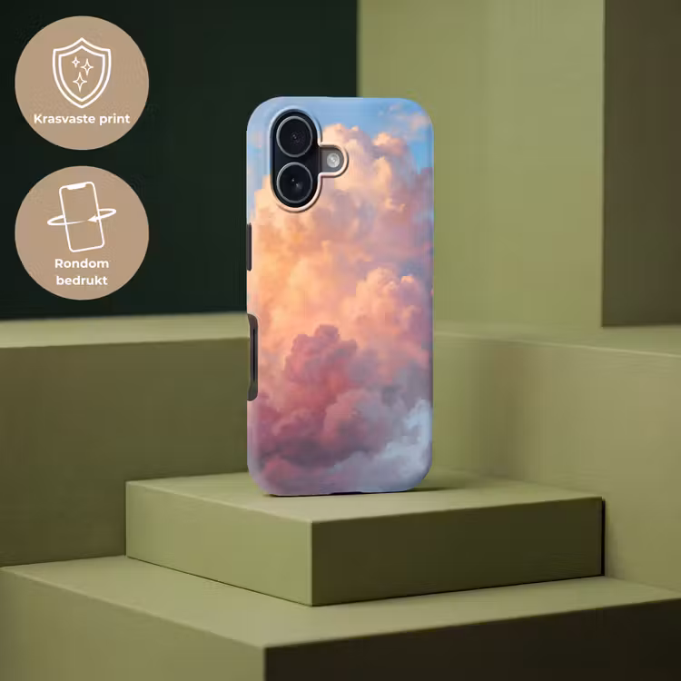 Wolken - Lucht - Natuur - Abstract - Kleurrijk Toughcase MagSafe Apple iPhone 17 klein -USP_PrintM_NL