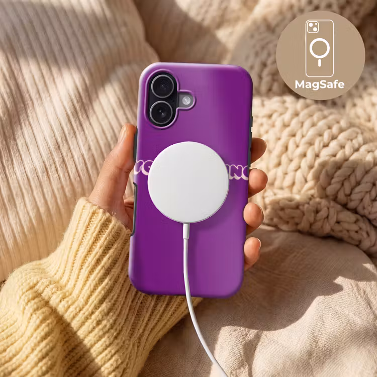 You're doing great - Paars - Bubble letters Toughcase MagSafe Apple iPhone 17 klein -USP_MagsafeV