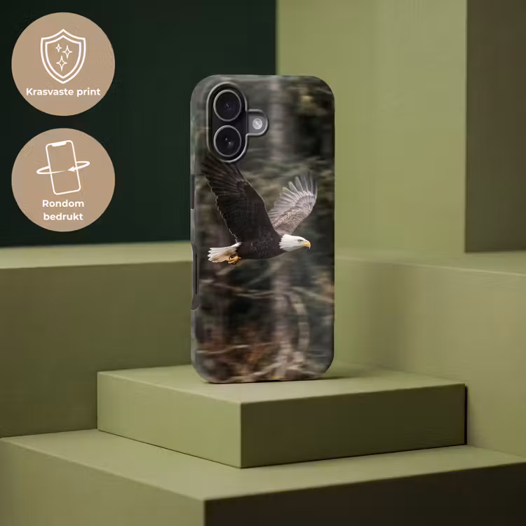 Zeearend - Vliegen - Bos - Natuur Toughcase MagSafe Apple iPhone 17 klein -USP_PrintM_NL