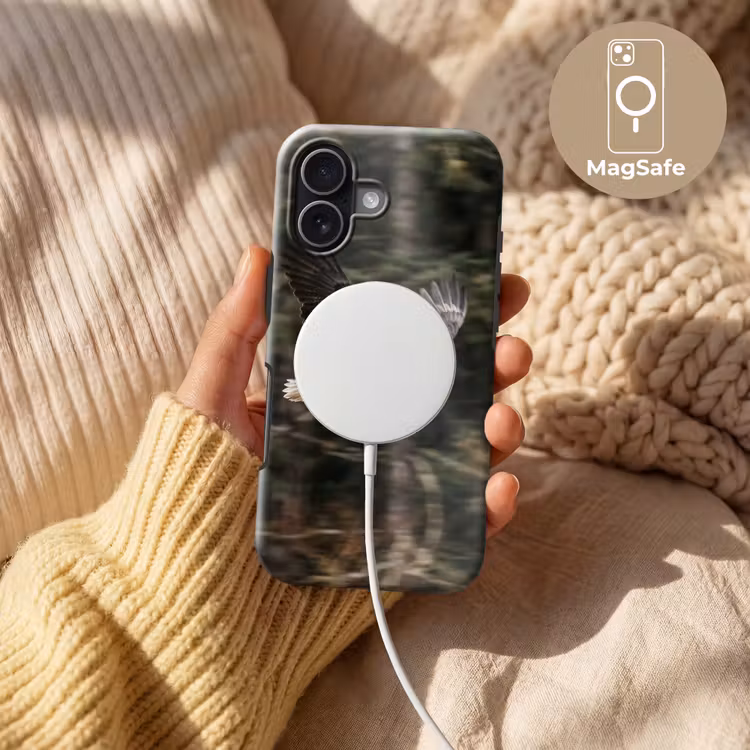 Zeearend - Vliegen - Bos - Natuur Toughcase MagSafe Apple iPhone 17 klein -USP_MagsafeV