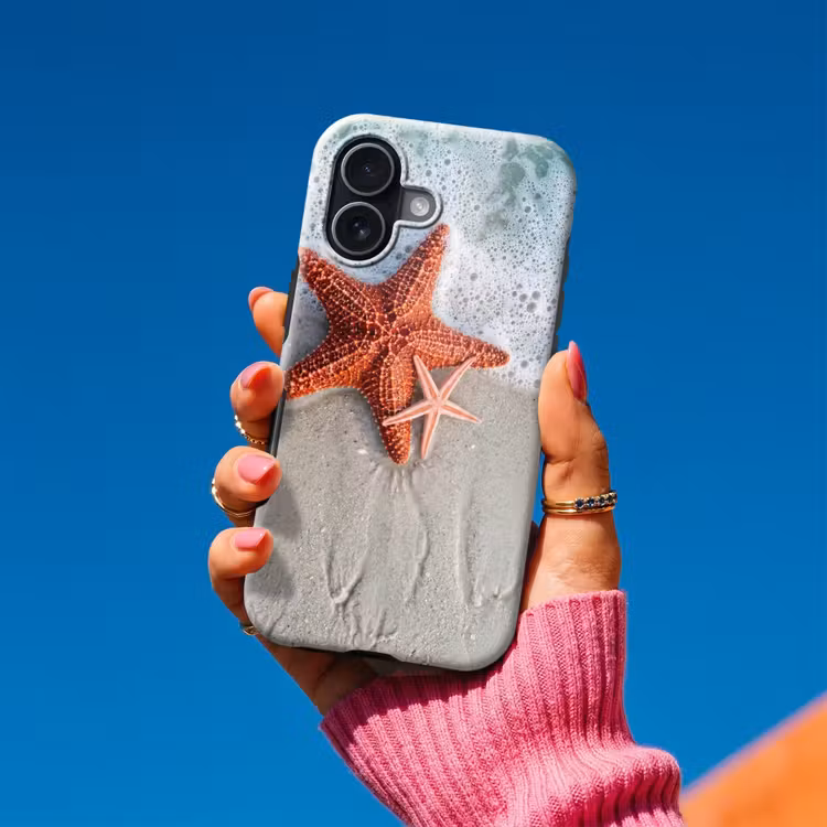 Zeester - Strand - Zee Toughcase MagSafe Apple iPhone 17 klein -Sfeer1V