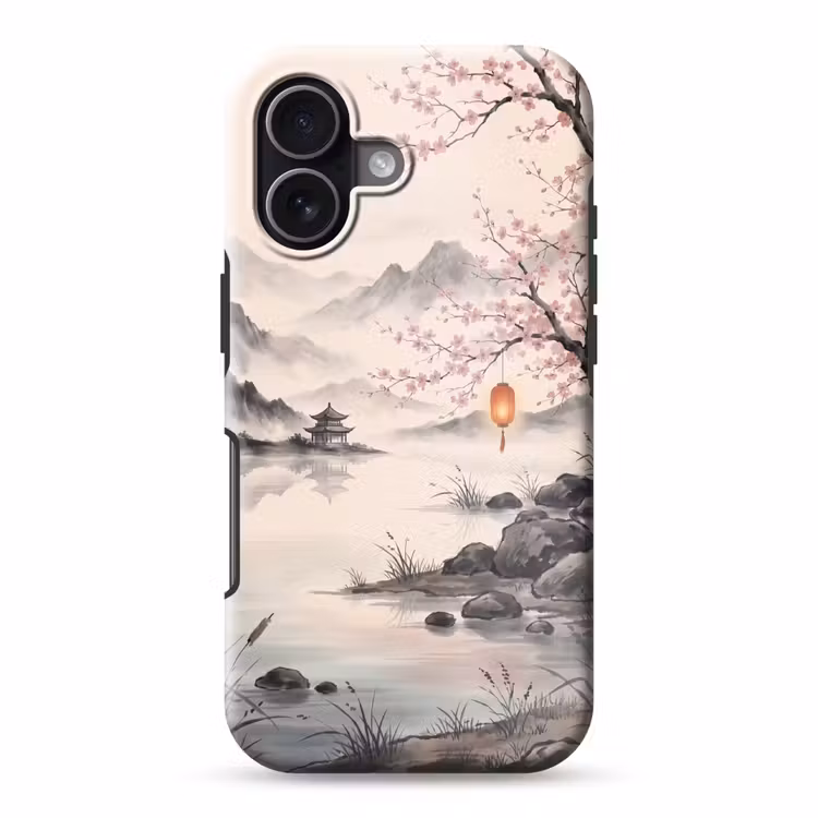 Zon - Japans - Traditioneel Toughcase MagSafe Apple iPhone 17 klein -3d
