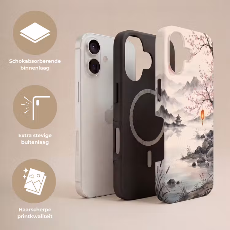 Zon - Japans - Traditioneel Toughcase MagSafe Apple iPhone 17 klein -USP_Lagen_NL