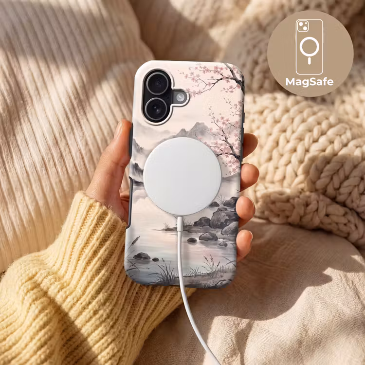 Zon - Japans - Traditioneel Toughcase MagSafe Apple iPhone 17 klein -USP_MagsafeV