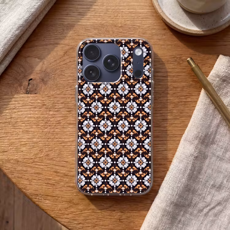traditioneel - Element - Kleurrijk Telefoonhoesje iPhone 17 Pro klein 878 -sfeer1