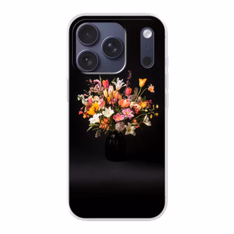 Vaas - Bloemen - Tulpen Telefoonhoesje iPhone 17 Pro klein -3d