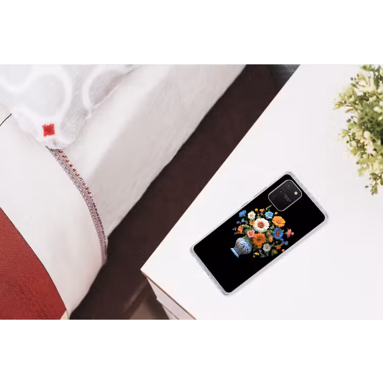 Vaas - Boeket - Bloemen - Kleur Telefoonhoesje Samsung Galaxy S10 Lite klein -kamerS10Lite