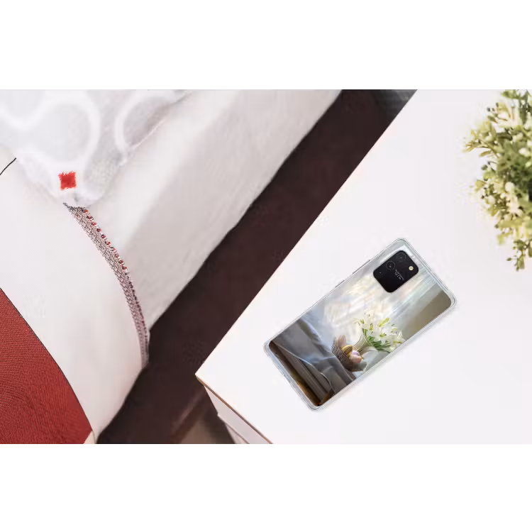 Vaas - Eieren - Bloemen Telefoonhoesje Samsung Galaxy S10 Lite klein -kamerS10Lite