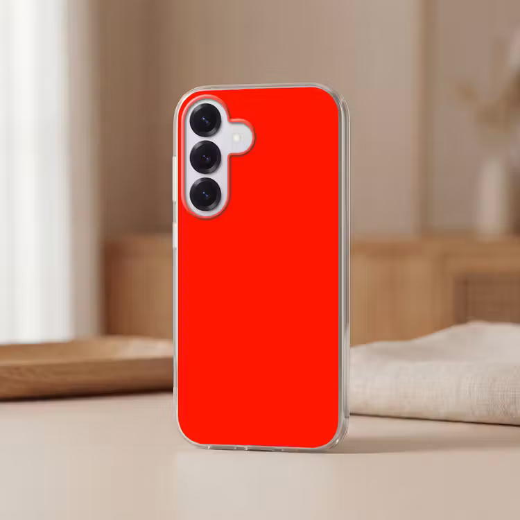 Vibrant - Vermilion - Rood Telefoonhoesje Samsung Galaxy S26 klein 975 -sfeer2