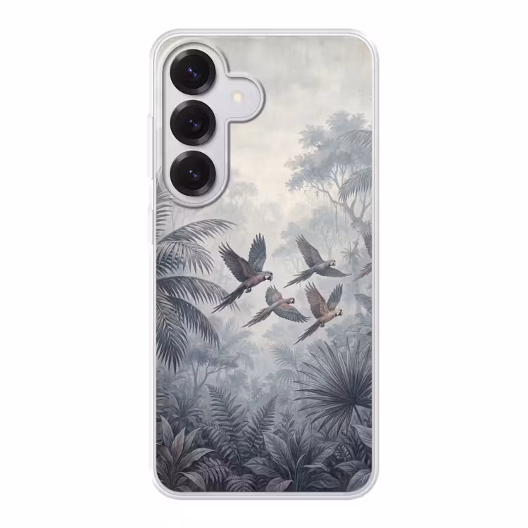 Vogel - Vliegend - Jungle - Vintage - Dieren Telefoonhoesje Samsung Galaxy S26 klein -3d