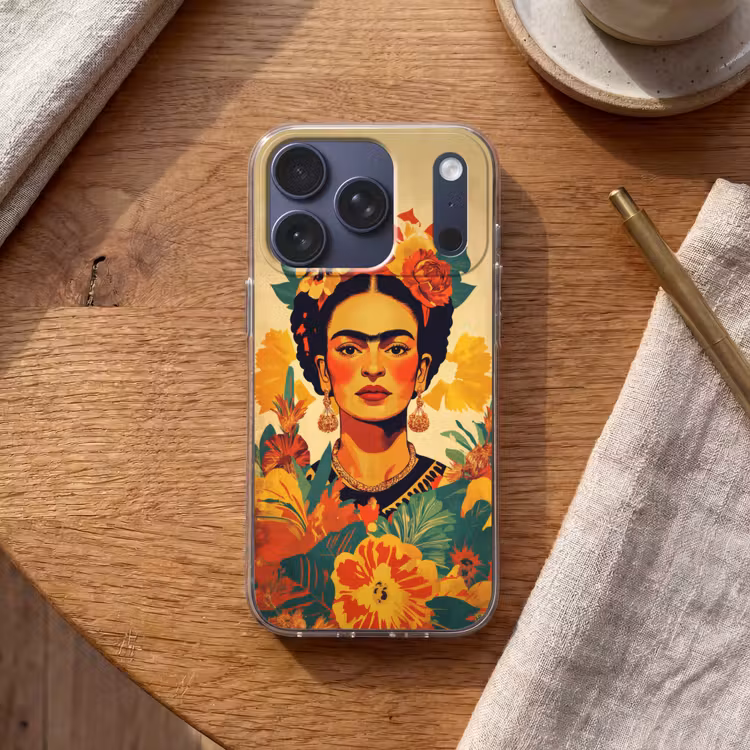 Vrouwelijk - Bloemen - Sieraden Telefoonhoesje iPhone 17 Pro klein -sfeer1
