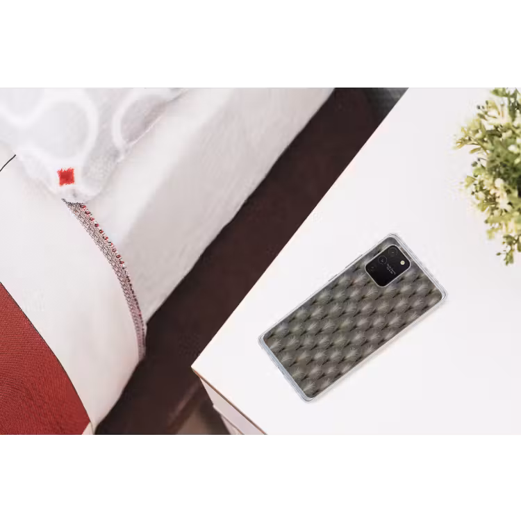 Waaierstralen - Goud - Antraciet Telefoonhoesje Samsung Galaxy S10 Lite klein 364 -kamerS10Lite