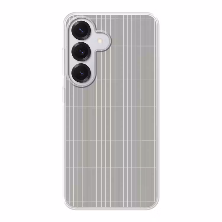 Wandtegel - Verticaal - Lichtgrijs Telefoonhoesje Samsung Galaxy S26 klein 975 -3d