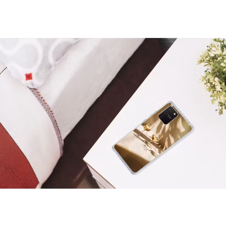 Wijn - Wijnglazen - Wit Telefoonhoesje Samsung Galaxy S10 Lite klein -kamerS10Lite
