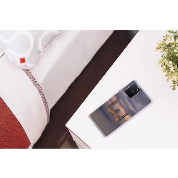 Zonsondergang - Moskee - Wolken - Islamitisch Telefoonhoesje Samsung Galaxy S10 Lite klein -kamerS10Lite