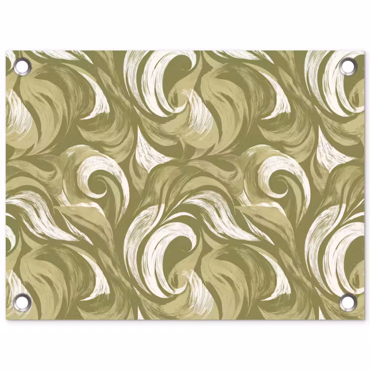 Abstract - Textuur - Groen tuinposter los doek klein 239 -3d