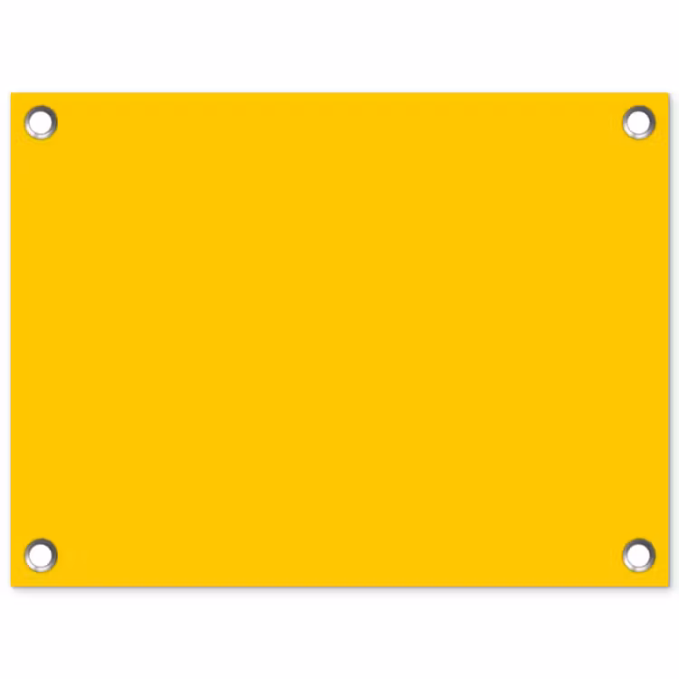 Antique - Gold - Geel tuinposter los doek klein 239 -3d
