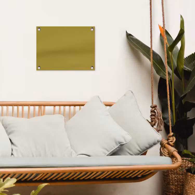Antique - Moss - Groen tuinposter los doek klein 239 -sfeer7