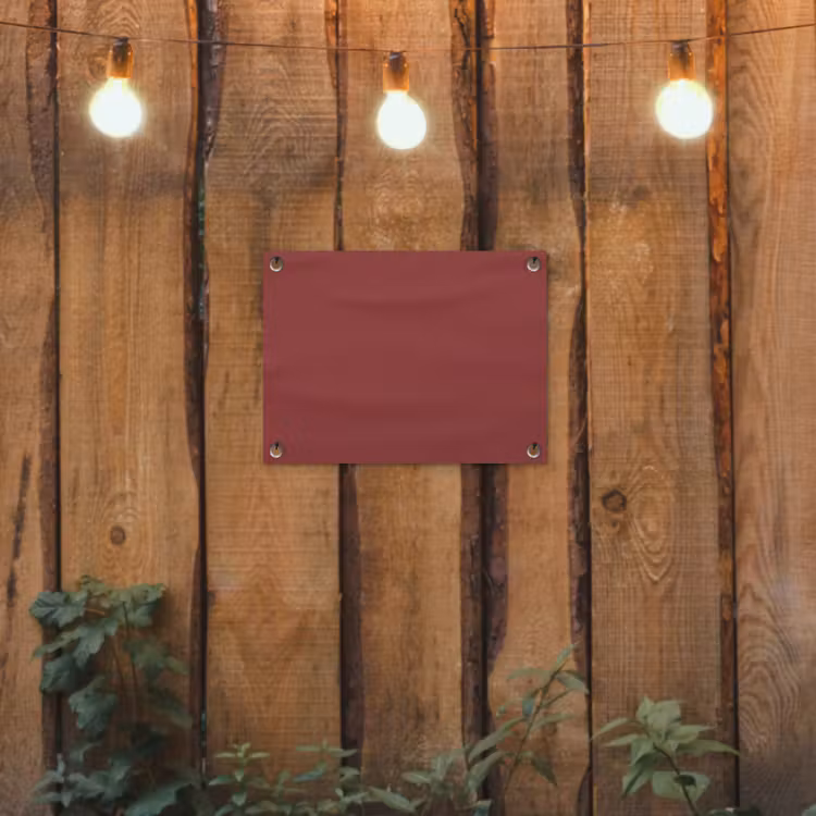 Barn - Antique - Rood tuinposter los doek klein 239 -sfeer1