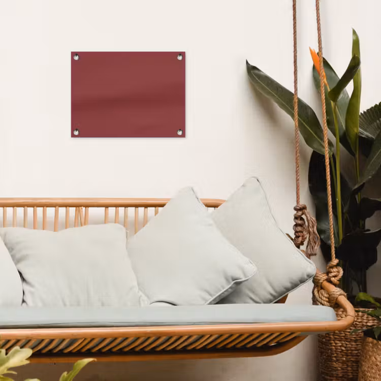 Barn - Antique - Rood tuinposter los doek klein 239 -sfeer7