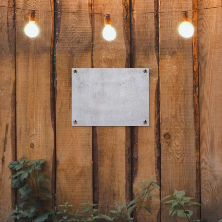 Beton - Textuur - Achtergrond - Grijs - Industrieel tuinposter los doek klein -sfeer1