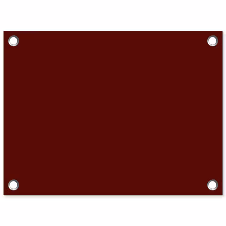 Burnt - Mahogany - Rood tuinposter los doek klein 239 -3d