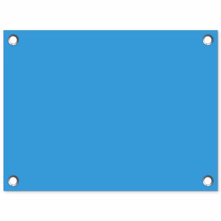 Cerulean - Breeze - Blauw tuinposter los doek klein 239 -3d