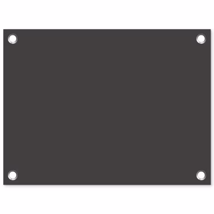 Charcoal - Grijs- Grey tuinposter los doek klein 239 -3d