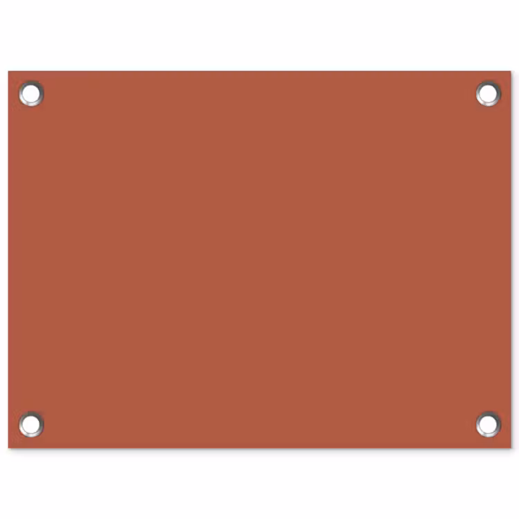 Copperhead - Oranje - Bruin tuinposter los doek klein 239 -3d