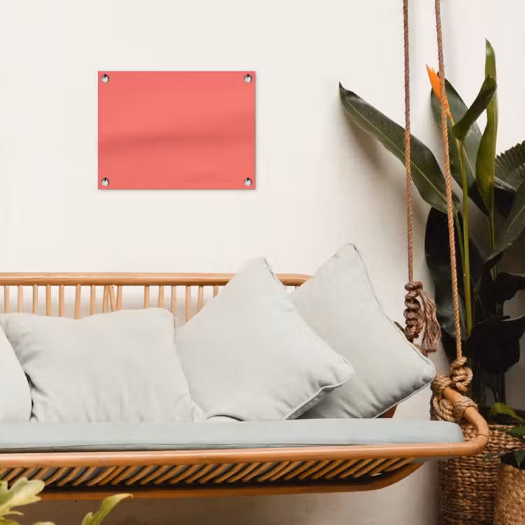 Coral - Punch - Koraal tuinposter los doek klein 239 -sfeer7