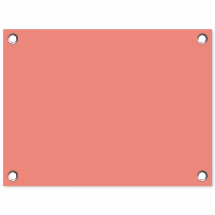 Coral - Reef - Rood tuinposter los doek klein 239 -3d