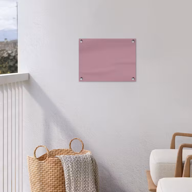 Dusty - Mauve - Paars tuinposter los doek klein 239 -sfeer8