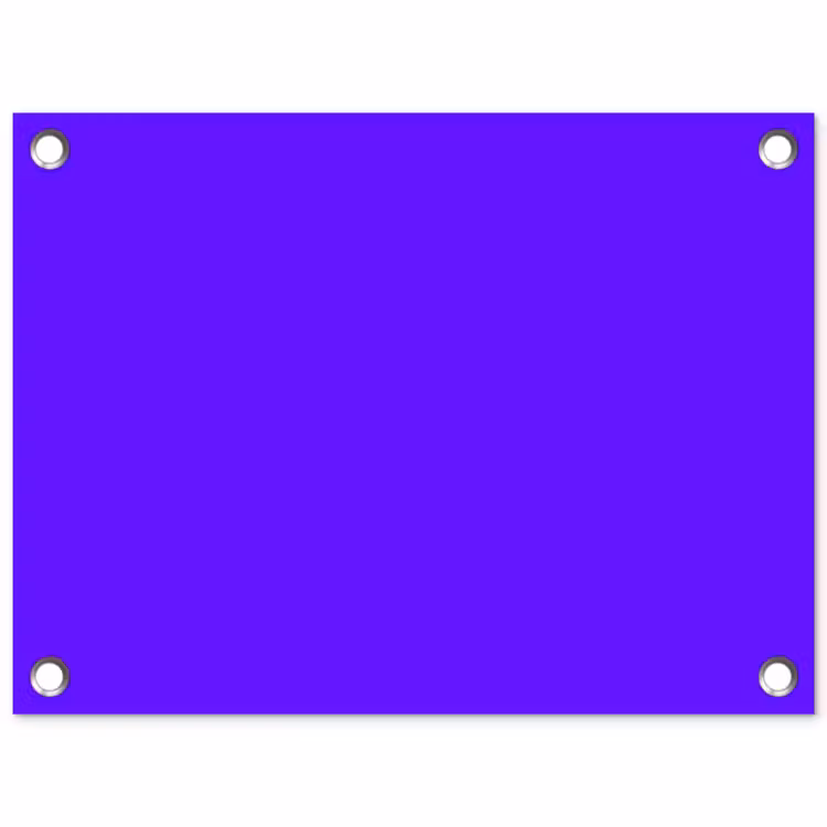 Electric - Indigo - Paars tuinposter los doek klein 239 -3d