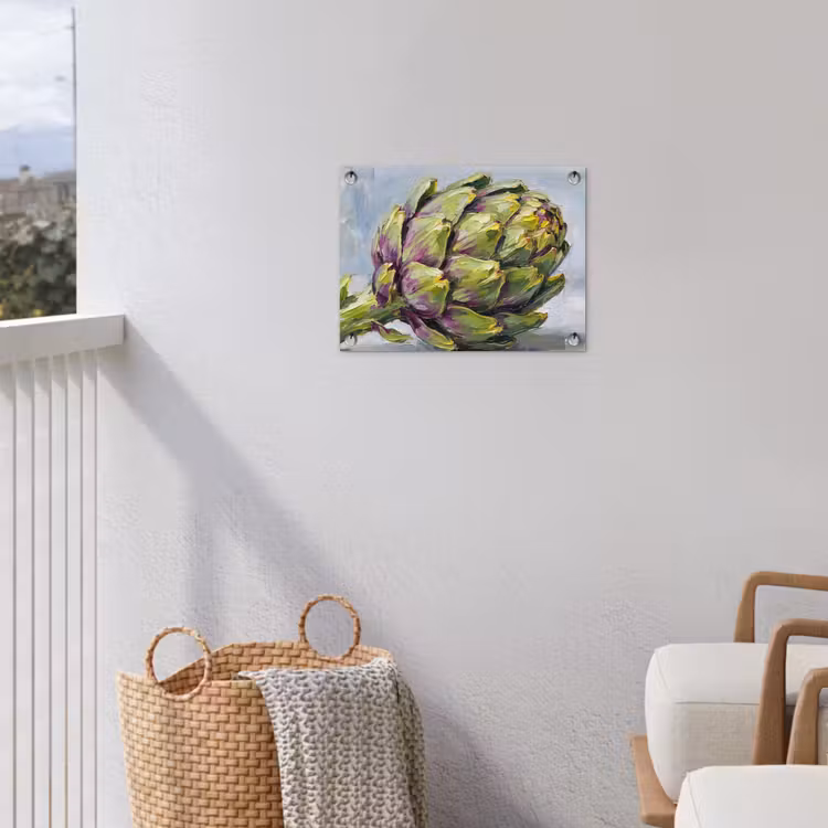 Tuinposter - Eten - Artisjok - Modern - Eten - Artisjok - Modern tuinposter los doek klein