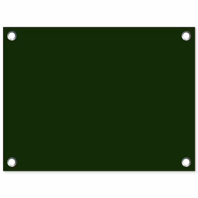 Forest - Green - Groen tuinposter los doek klein 239 -3d