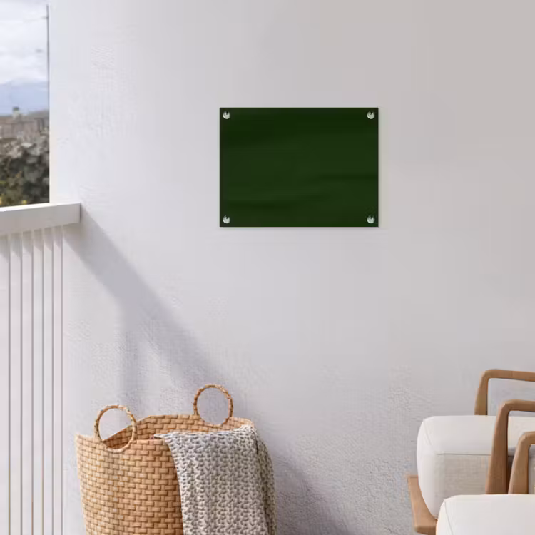 Forest - Green - Groen tuinposter los doek klein 239 -sfeer8