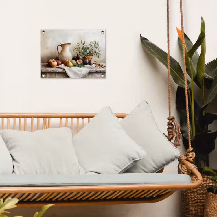 Fruit - Kruiden - Landelijk tuinposter los doek klein -sfeer7