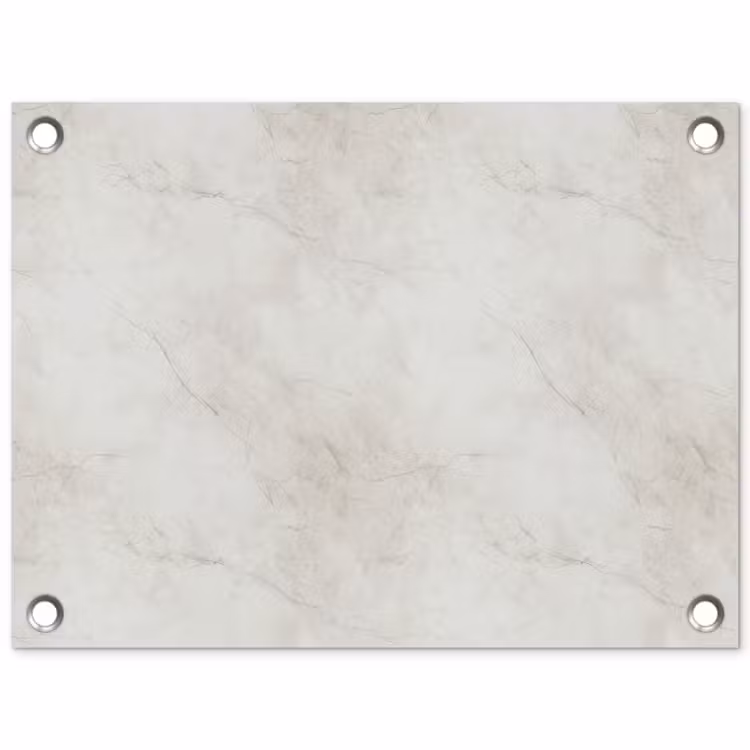Grijs - Marmer - Aders tuinposter los doek klein 239 -3d