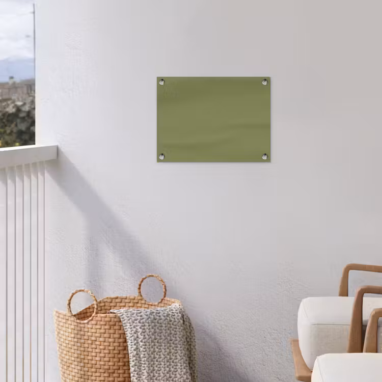 Herbal - Matcha - Groen tuinposter los doek klein 239 -sfeer8